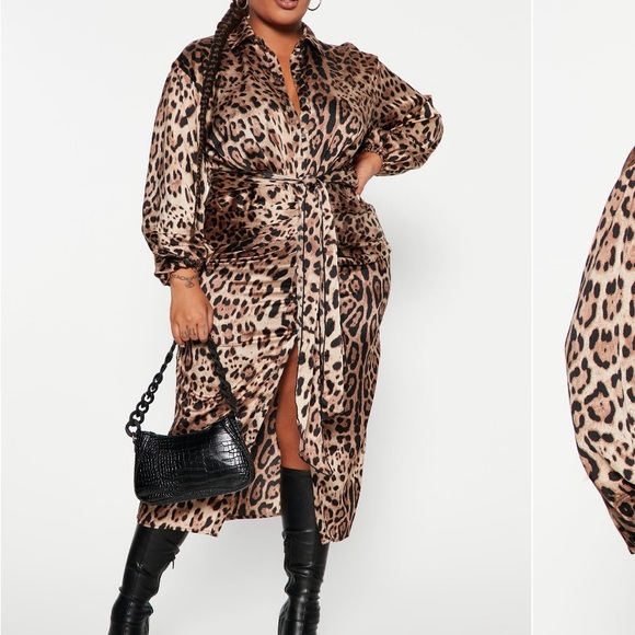 Fashion Nova Dresses & Skirts - Make Me Roar Midi Dress